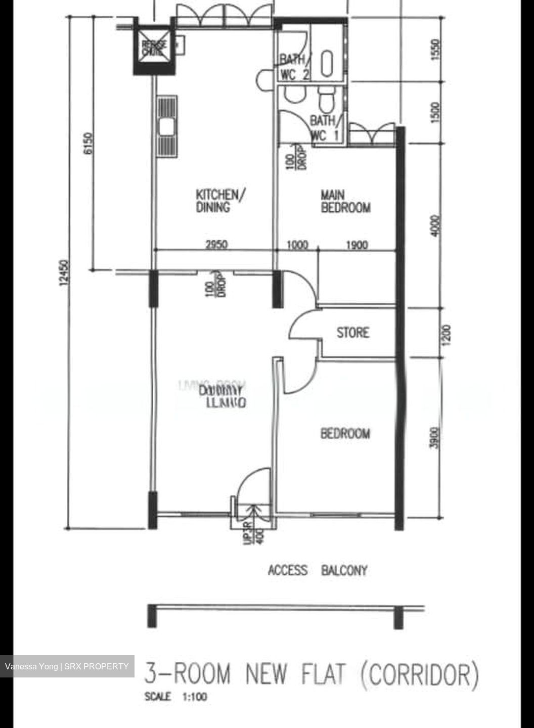Blk 421 Bukit Batok West Avenue 2 (Bukit Batok), HDB 3 Rooms #576807221